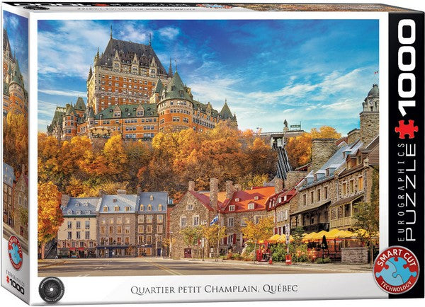 Eurographics - Quartier Petit Champlain - 1000 Piece Jigsaw Puzzle