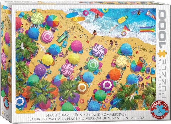 Eurographics - Beach Summer Fun - 1000 Piece Jigsaw Puzzle