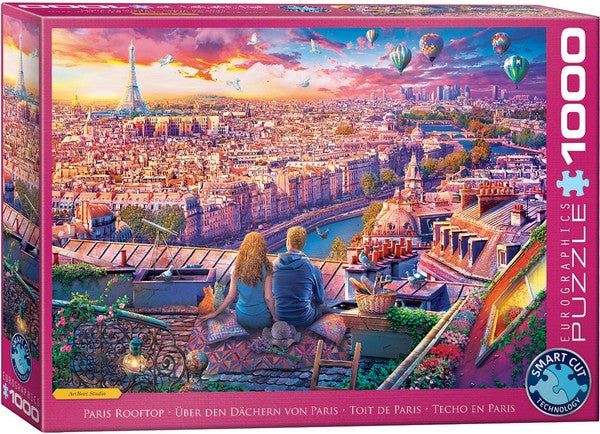 Eurographics - Paris Rooftop - 1000 Piece Jigsaw Puzzle