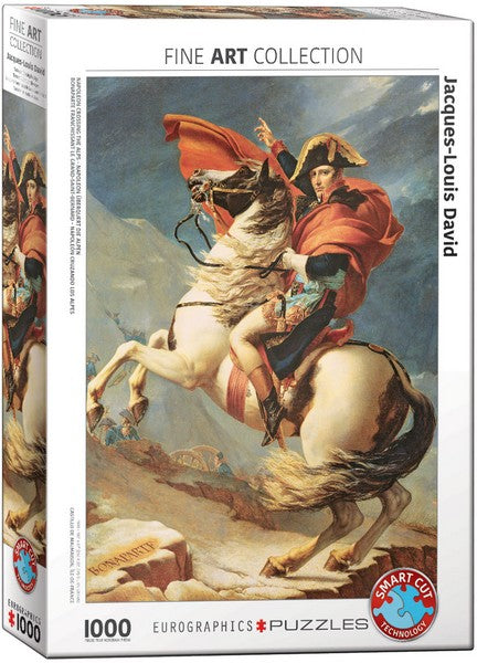 Eurographics - Napoleon Crossing the Alps - 1000 Piece Jigsaw Puzzle