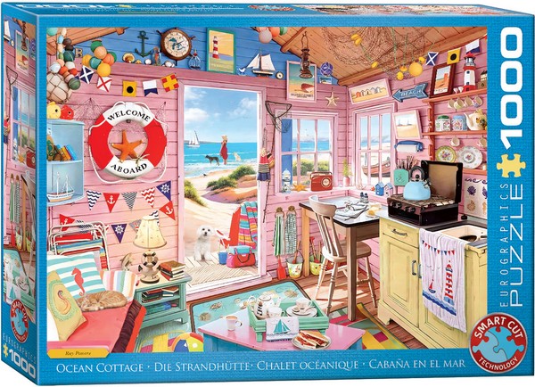 Eurographics - Ocean Cottage - 1000 Piece Jigsaw Puzzle