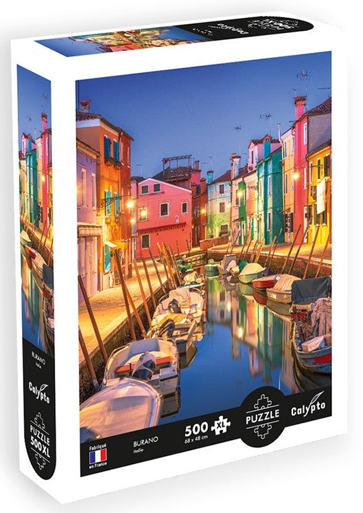 Calypto - Burano Italy - 500XL Piece Jigsaw Puzzle
