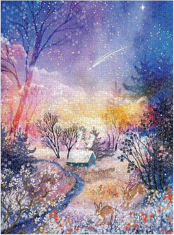 Galison - Enchanted Snowfall - 1000 Piece Jigsaw Puzzle