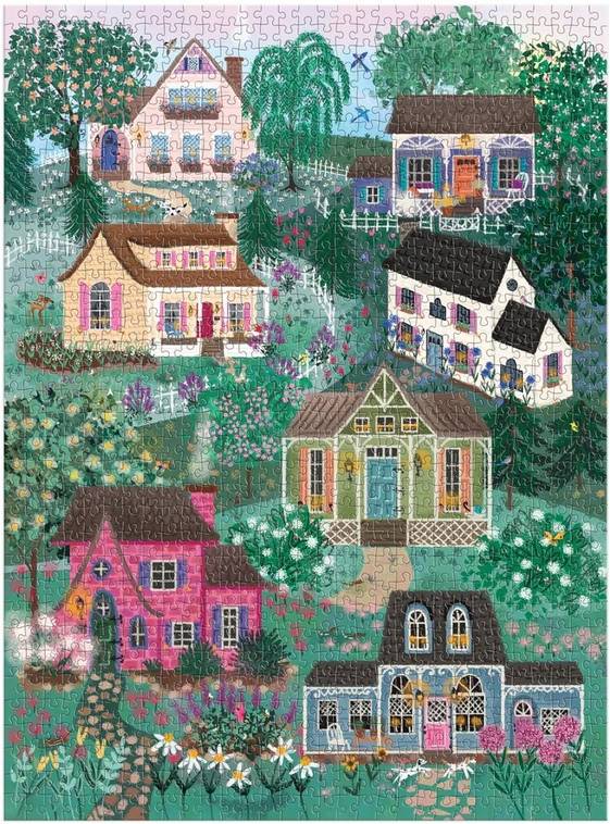 Galison - The Cottage Hills - 1000 Piece Jigsaw Puzzle