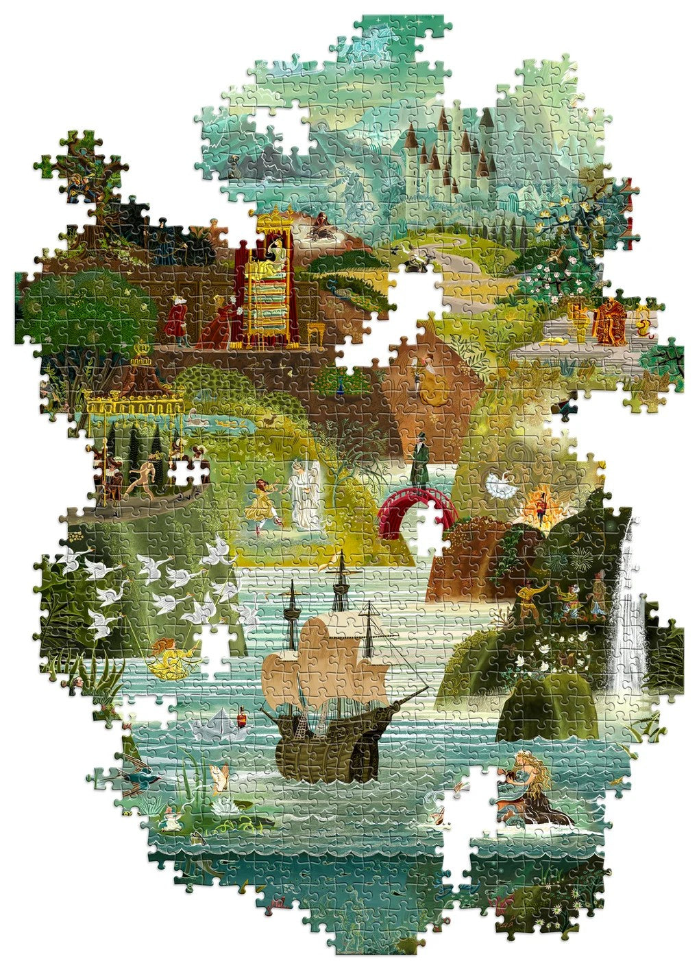 Laurence King - The World of Hans Christian Andersons Fairytales - 1000 Piece Jigsaw Puzzle