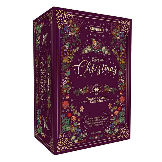 Gibsons - The Art File Tales of Christmas Advent Calendar - Jigsaw Puzzle