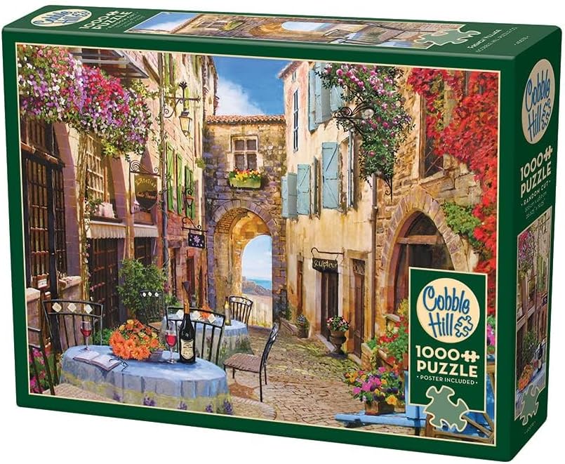 Cobble Hill - French Village - 1000 Piece Jigsaw Puzzle