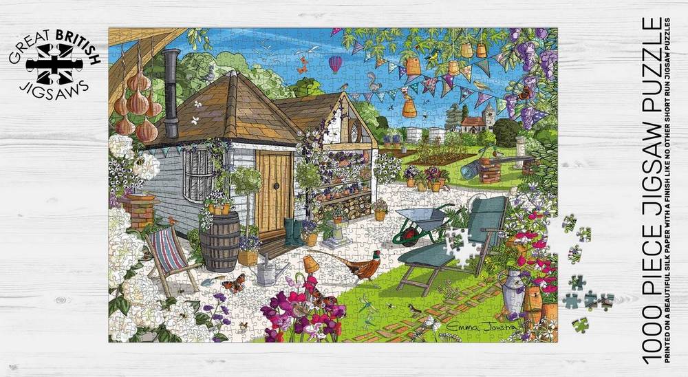 Emma Joustra - The Sussex Garden - 1000 Piece Jigsaw Puzzle