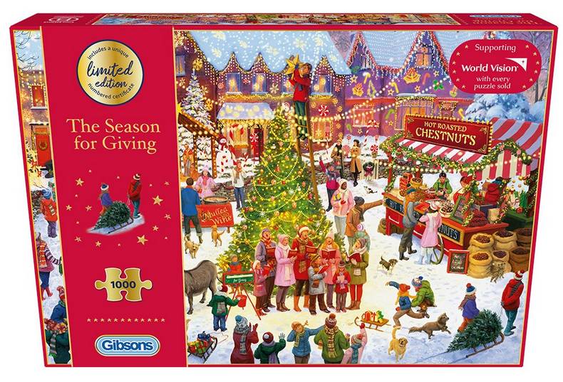 Gibsons - The Season for Giving - 1000 Piece Jigsaw Puzzle