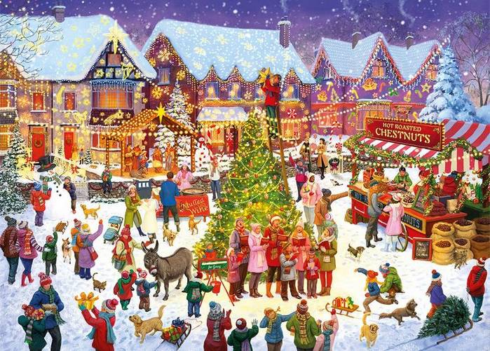 Gibsons - The Season for Giving - 1000 Piece Jigsaw Puzzle
