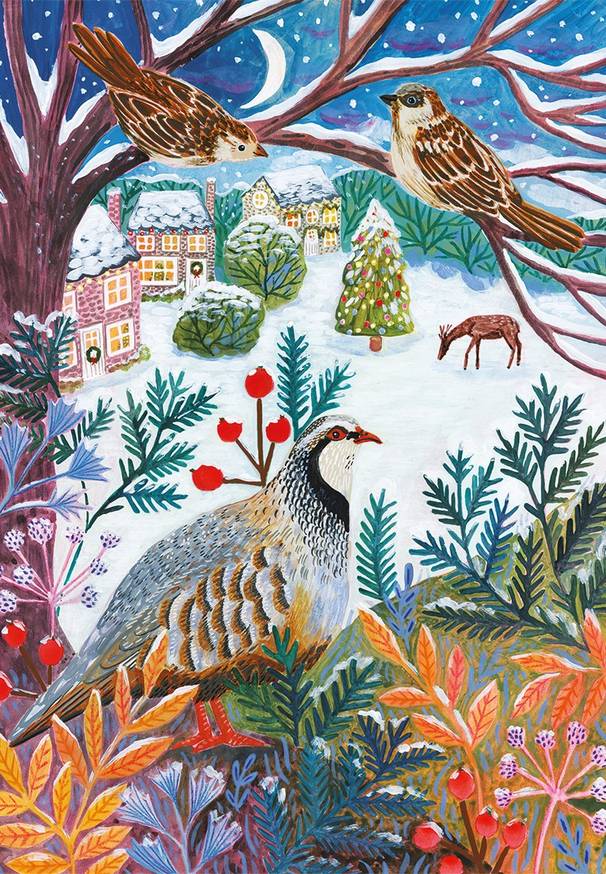 Gibsons - Frosty Fauna - 3 x 500 Piece Jigsaw Puzzle
