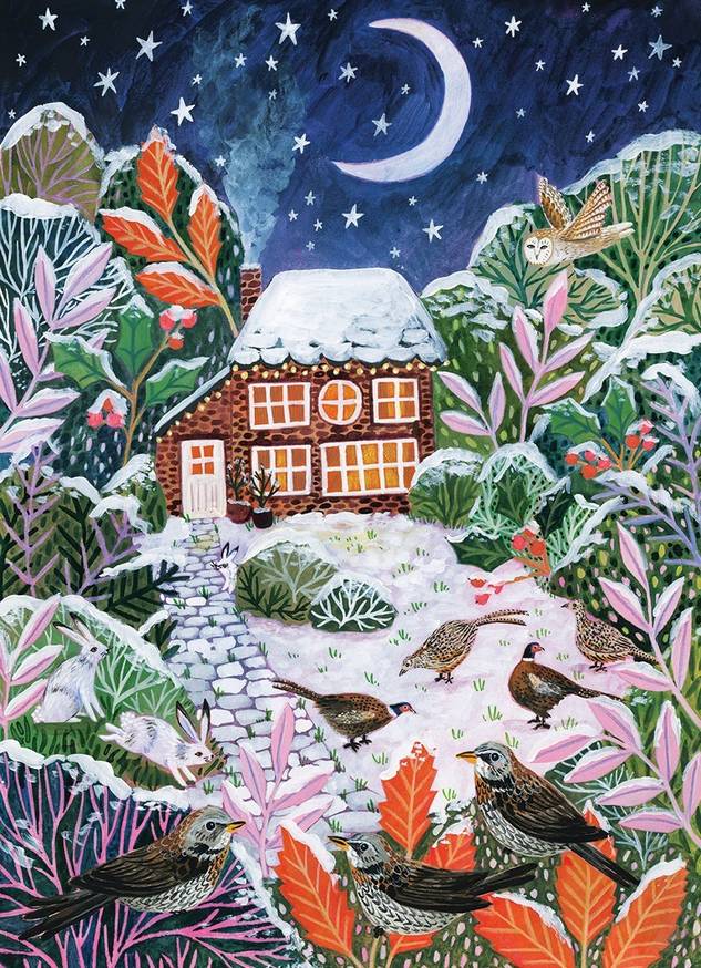 Gibsons - Frosty Fauna - 3 x 500 Piece Jigsaw Puzzle
