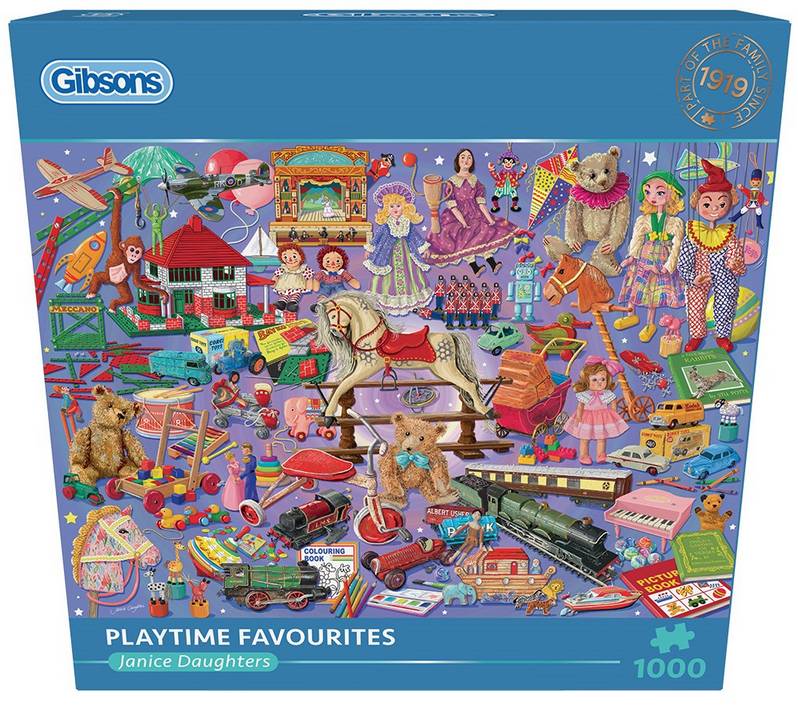 Gibsons - Playtime Favourites - 1000 Piece Jigsaw Puzzle