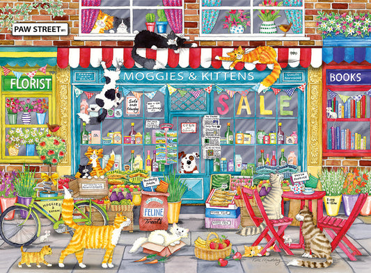 Gibsons - Moggies & Kittens - 1000 Piece Jigsaw Puzzle