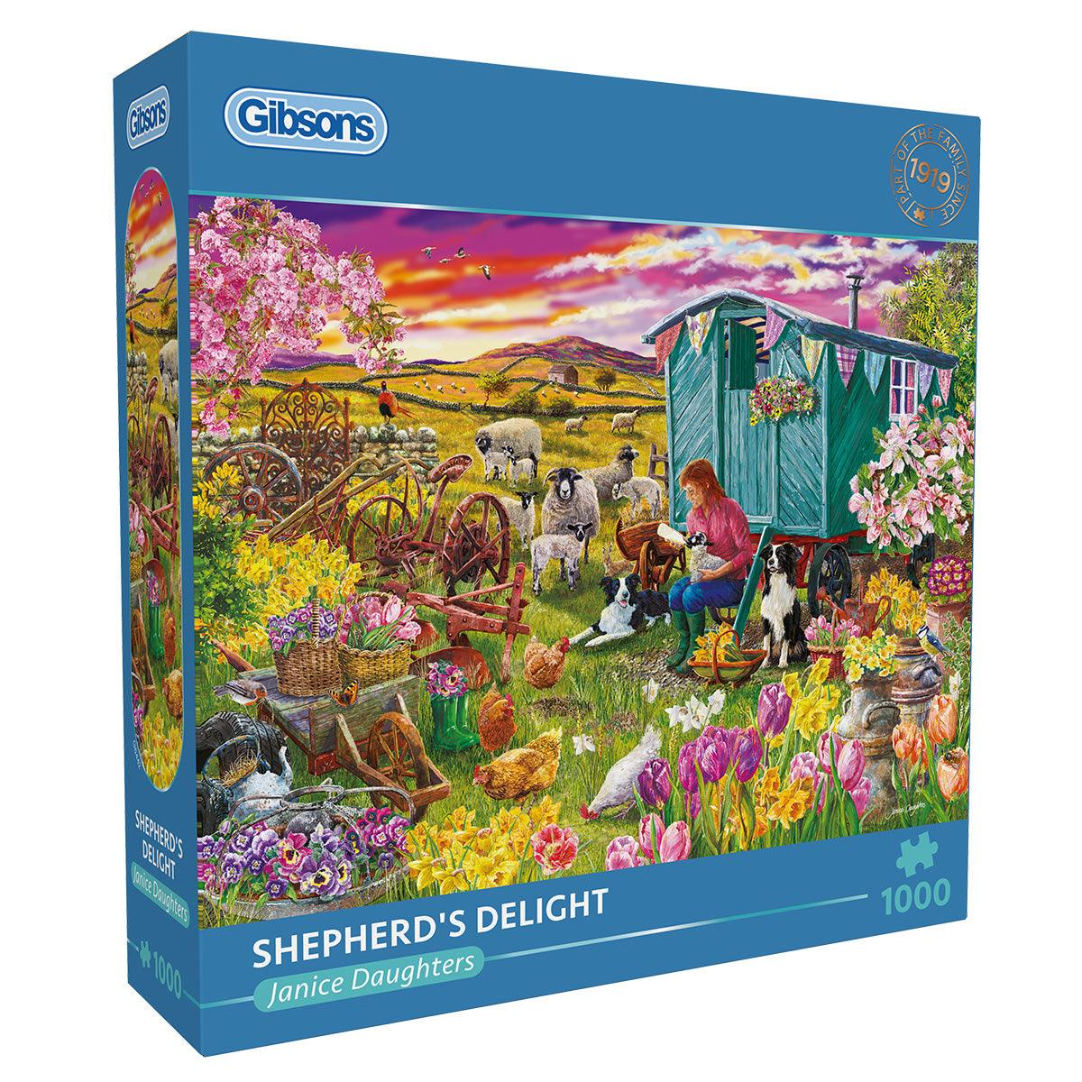 Gibsons - Shepherds Delight - 1000 Piece Jigsaw Puzzle