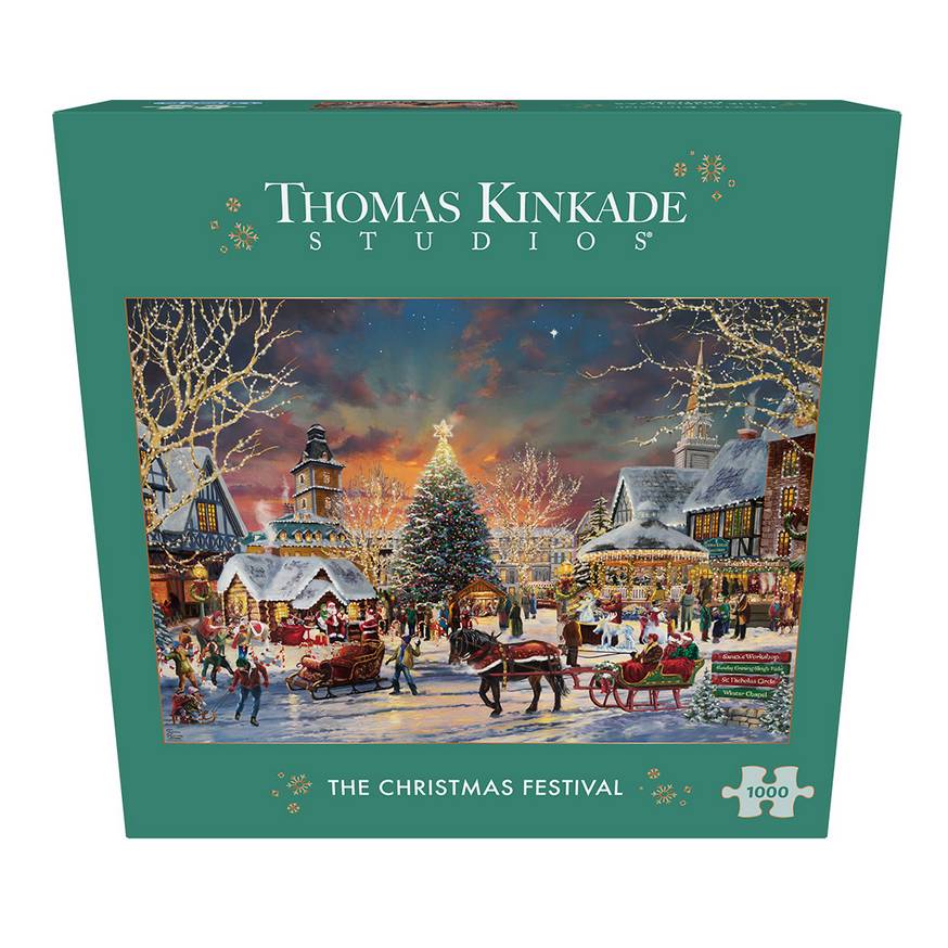 Gibsons - The Christmas Festival - 1000 Piece Jigsaw Puzzle