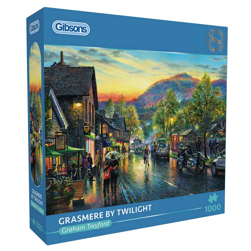 Gibsons - Grasmere by Twilight - 1000 Piece Jigsaw Puzzle