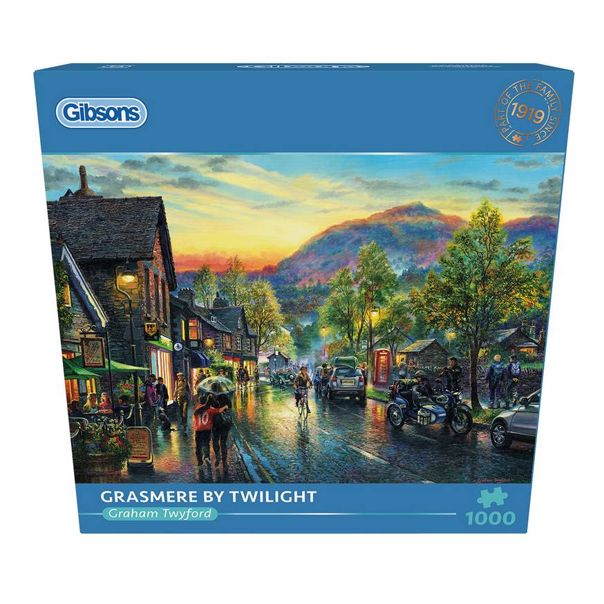 Gibsons - Grasmere by Twilight - 1000 Piece Jigsaw Puzzle