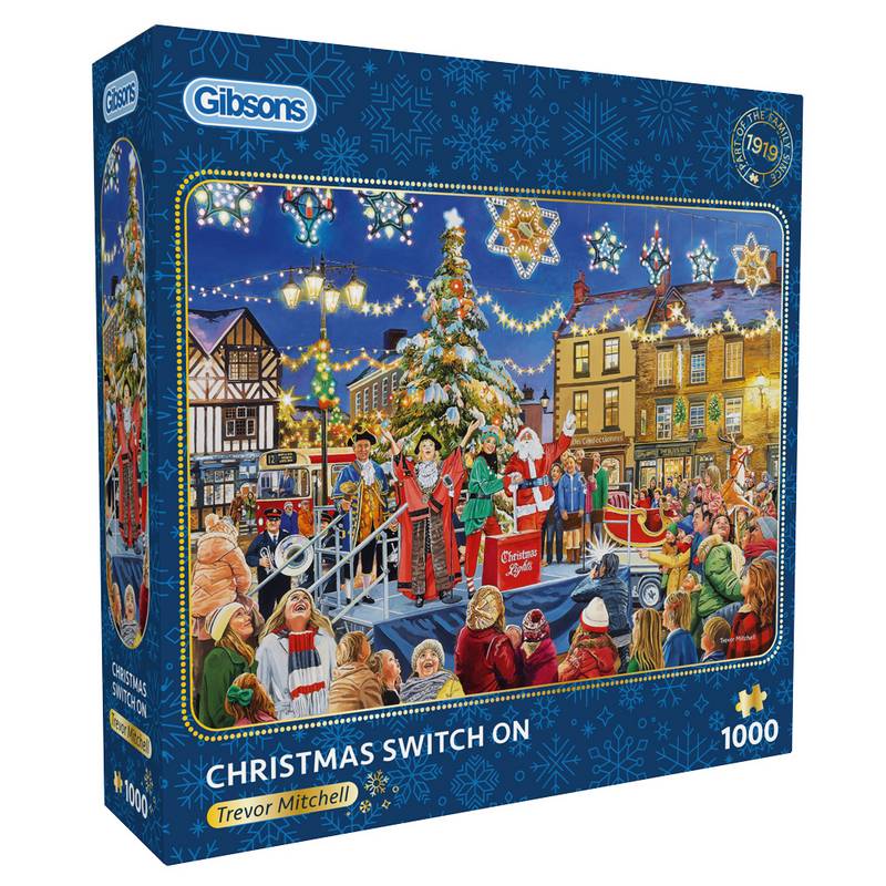 Gibsons - Christmas Switch On - 1000 Piece Jigsaw Puzzle