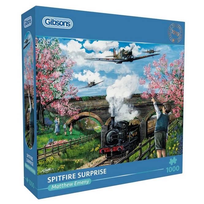 Gibsons - Spitfire Surprise - 1000 Piece Jigsaw Puzzle
