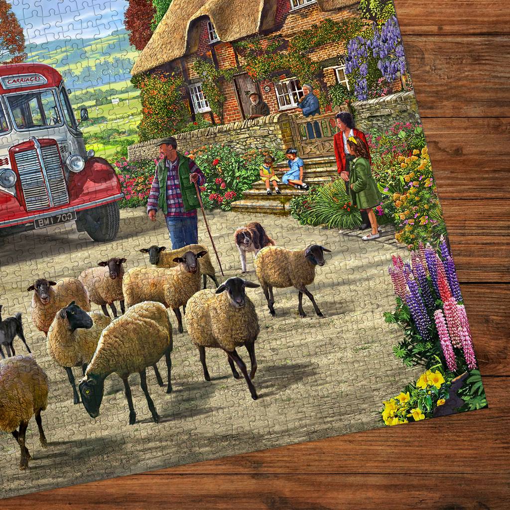 Gibsons - Touring the Countryside - 1000 Piece Jigsaw Puzzle
