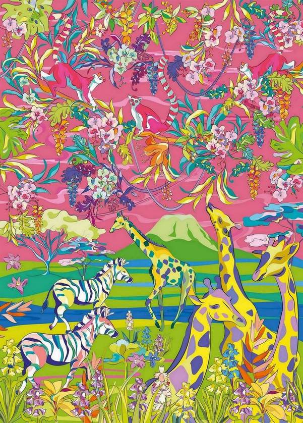 Gibsons - House of Turnowsky - Wild Savannah - 1000 Piece Jigsaw Puzzle