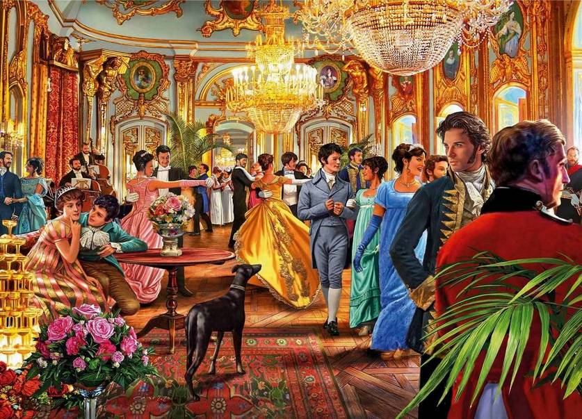 Gibsons - A Regency Affair - 1000 Piece Jigsaw Puzzle