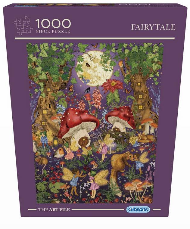 Gibsons - The Art File Fairytale - 1000 Piece Jigsaw Puzzle