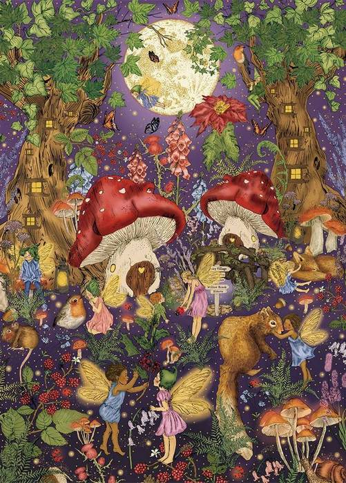 Gibsons - The Art File Fairytale - 1000 Piece Jigsaw Puzzle