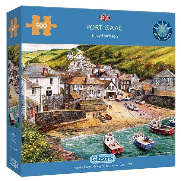 Gibsons - Port Isaac Puzzle - 500 Piece Jigsaw Puzzle
