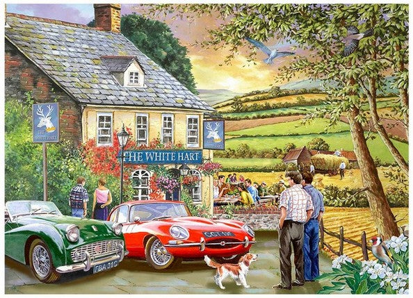 House of Puzzles - Tales From The Tavern - 4 x 500 Piece Jigsaw Puzzle