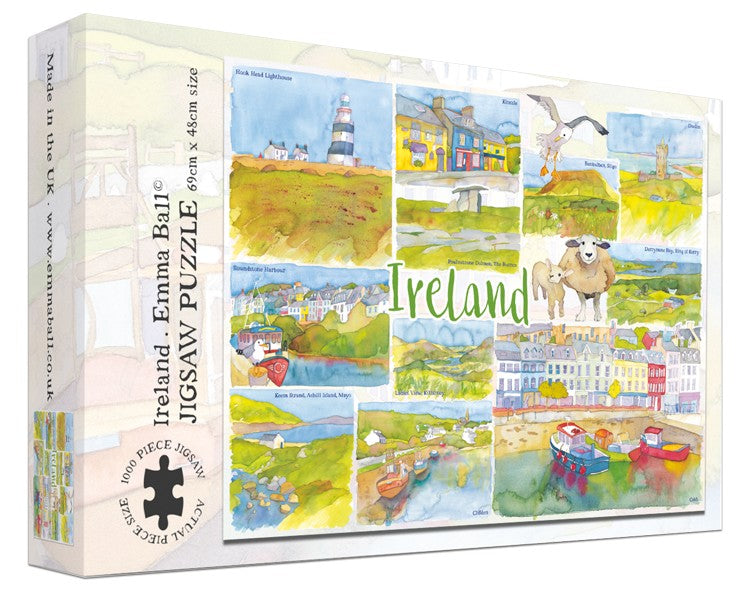 Emma Ball - Ireland - 1000 Piece Jigsaw Puzzle