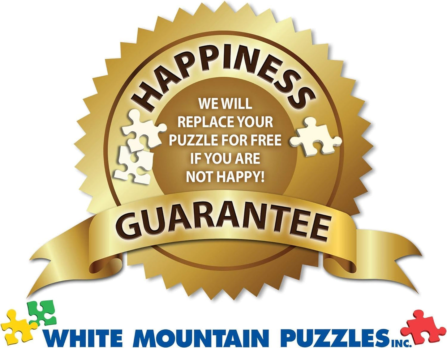 White Mountain - Happy Camping Seek & Find - 1000 Piece Jigsaw Puzzle