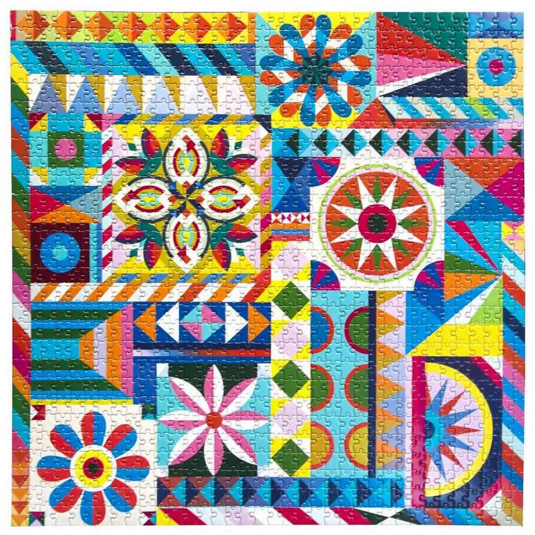 Eeboo - Sunshine Garden - 1000 Piece Jigsaw Puzzle