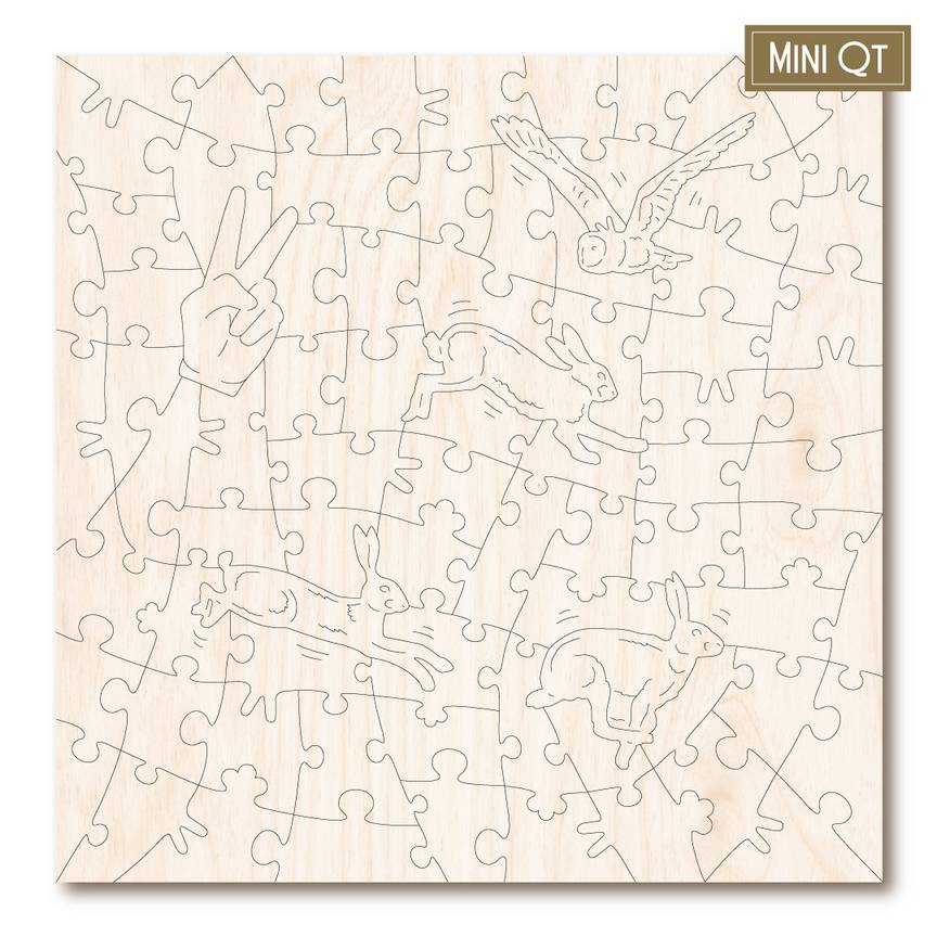 Victory Puzzles - Midsummer Nights Dream - 82 Piece Wooden Jigsaw Puzzle