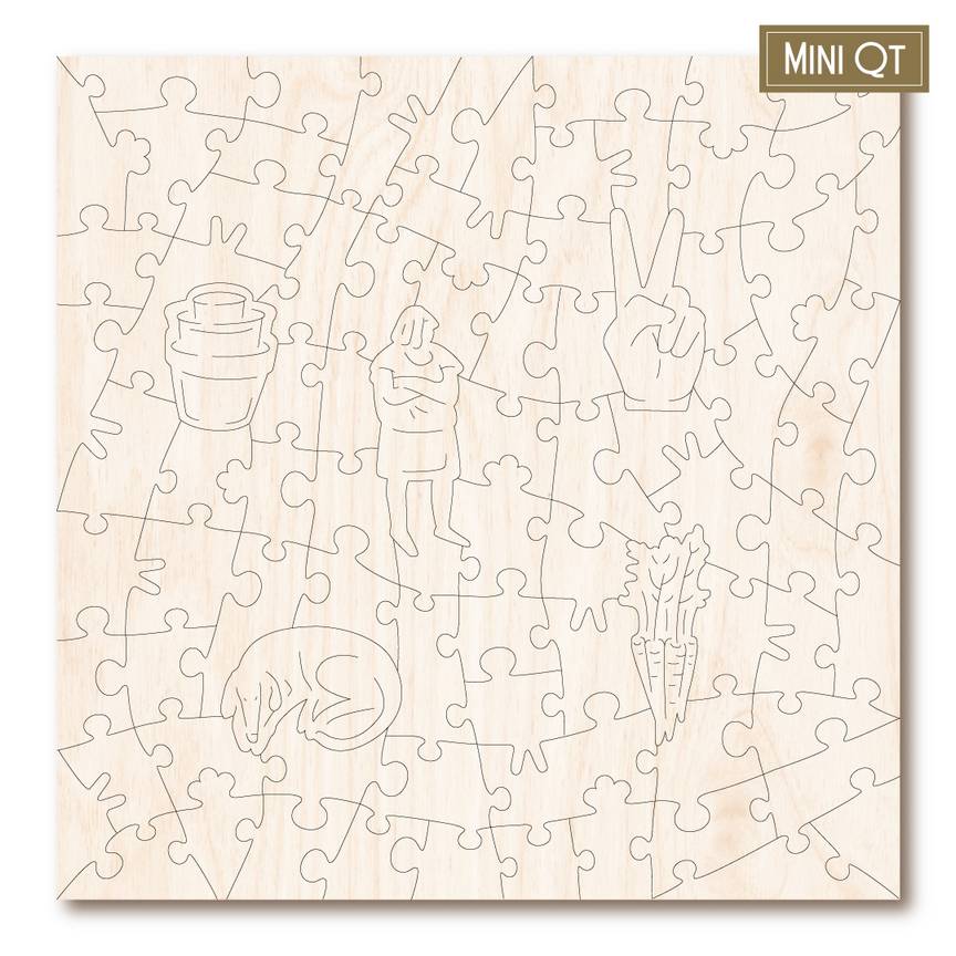 Victory Puzzles - Shooting The Breeze - 84 Piece Wooden Jigsaw Puzzle