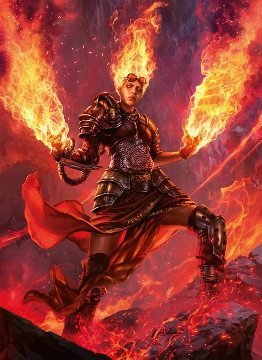 Clementoni - Magic The Gathering Fire - 1000 Piece Jigsaw Puzzle