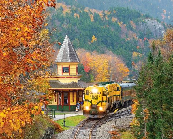 White Mountain - Scenic Railroad - 1000 Piece Jigsaw Puzzle