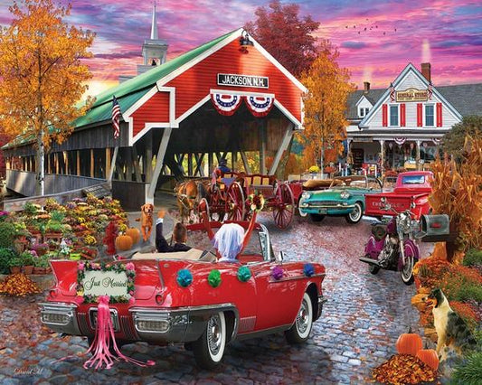 White Mountain - Honeymoon Bridge - 1000 Piece Jigsaw Puzzle