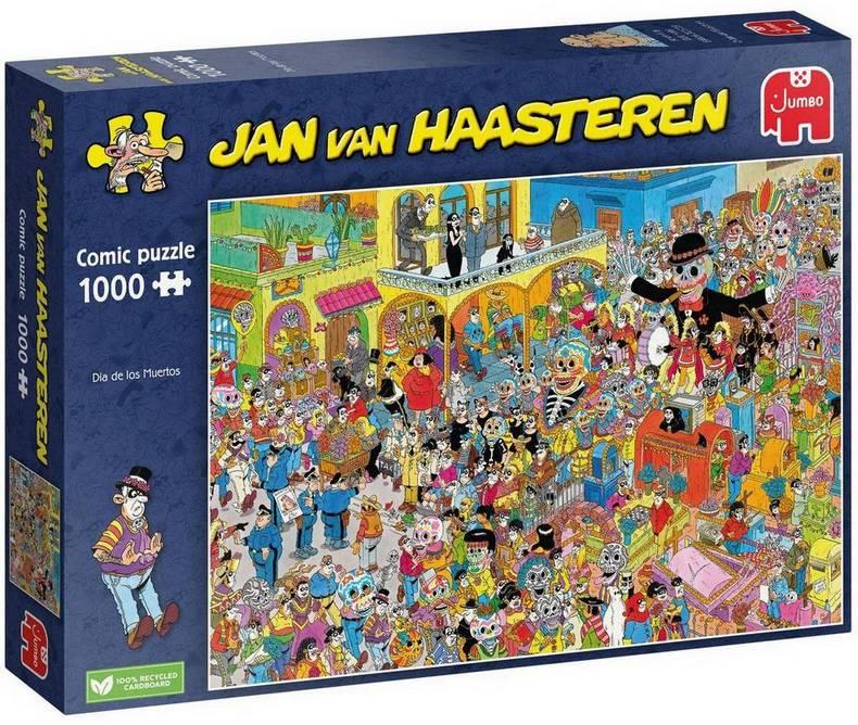 Jan Van Haasteren - Dia de los Muertos - 1000 Piece Jigsaw Puzzle