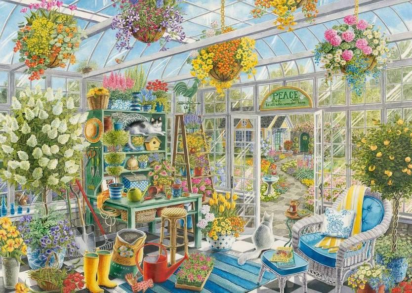 Ravensburger - Greenhouse Heaven - 300XL Piece Jigsaw Puzzle