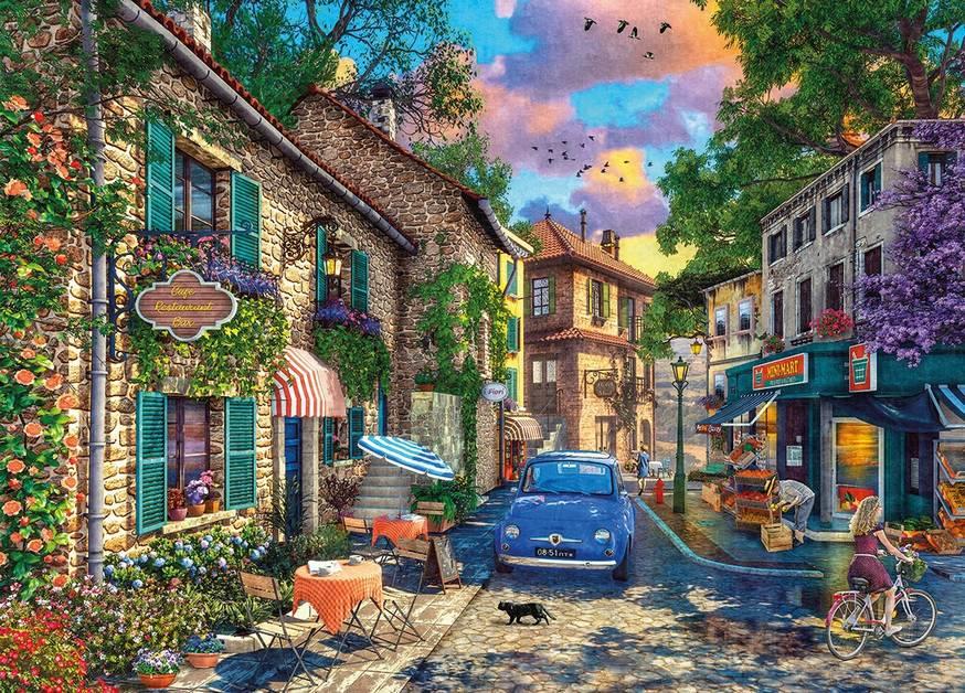 Gibsons - Morning in the Med - 1000 Piece Jigsaw Puzzle