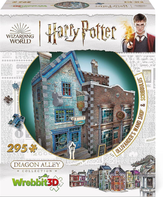 Wrebbit - Harry Potter - Ollivanders Wand Shop - 295 Piece 3D Jigsaw Puzzle