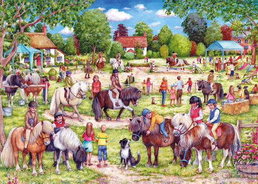 Gibsons - Shetland Pony Club - 1000 Piece Jigsaw Puzzle