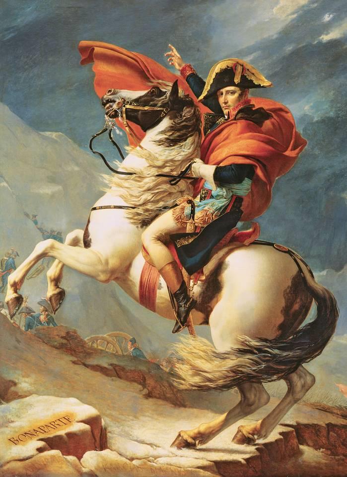 Eurographics - Napoleon Crossing the Alps - 1000 Piece Jigsaw Puzzle