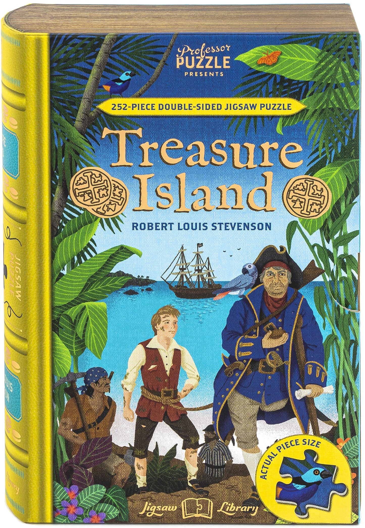 Professor Puzzle - Treasure Island - 252 Piece Jigsaw Puzzle
