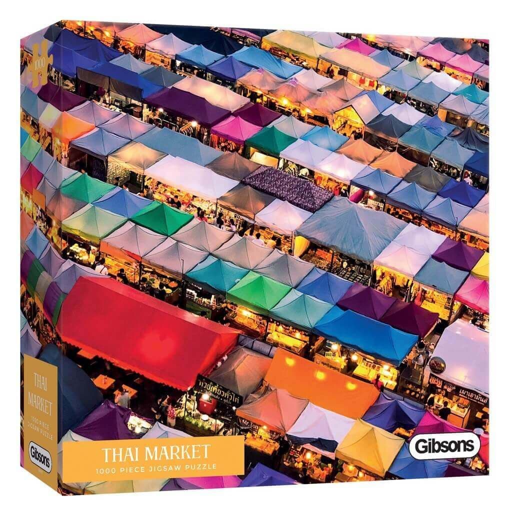 Gibsons - Thai Market - 1000 Piece Jigsaw Puzzle