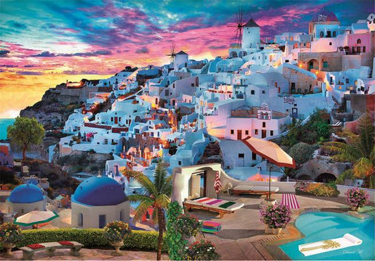 Clementoni - Greece View - 500 Piece Jigsaw Puzzle