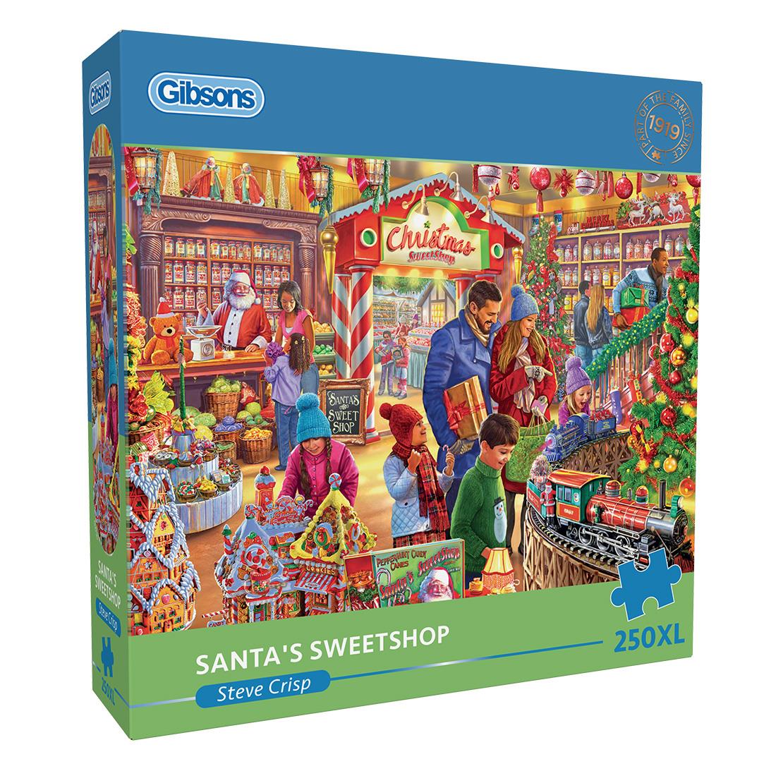 Gibsons - Santa's Sweetshop - 250XL Piece Jigsaw Puzzle