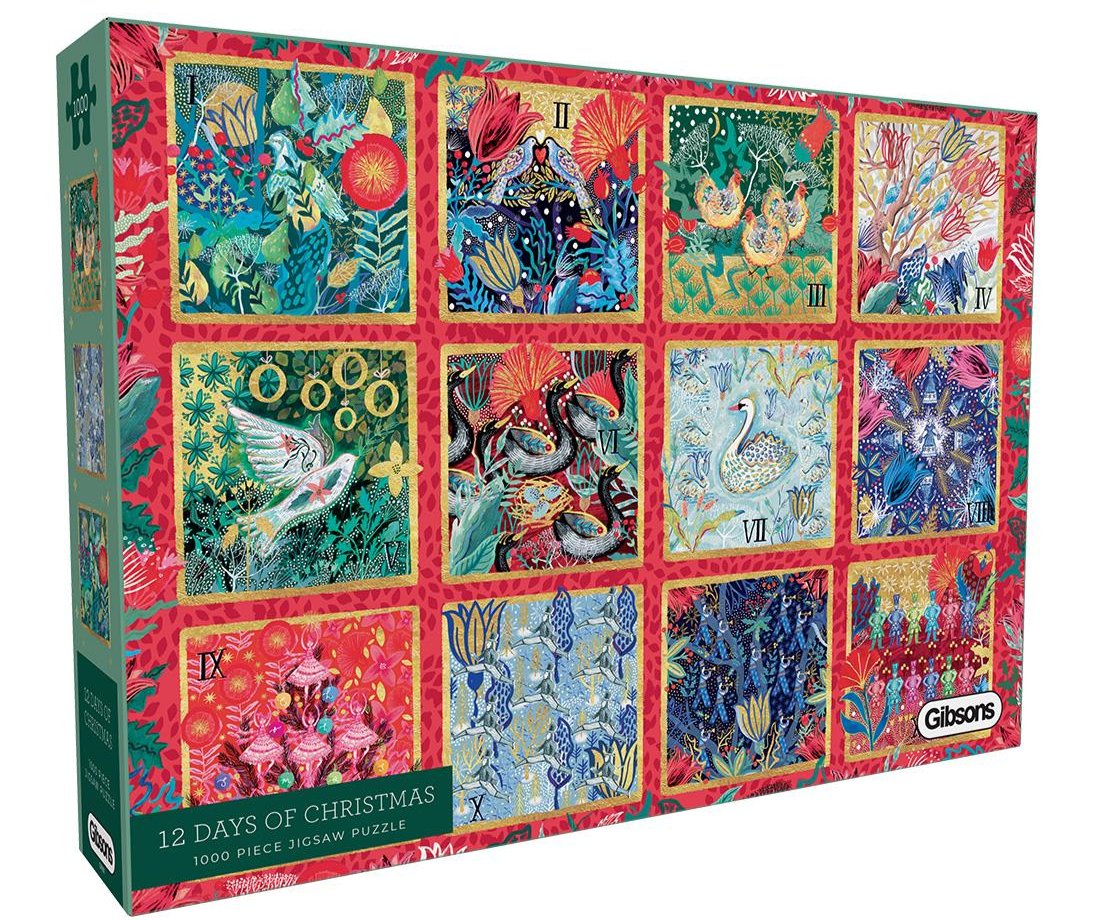 Gibsons - 12 Days of Christmas - 1000 Piece Jigsaw Puzzle